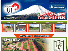 Tablet Screenshot of imobiliariafuji.com.br